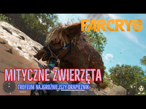 Far Cry 6 - Trofeum Najgroźniejszy drapieżnik - Wszystkie Mityczne zwierzęta