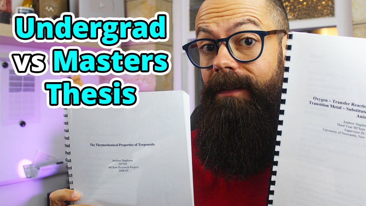 How Different Are They Really? Critical Differences between undergrad & masters thesis