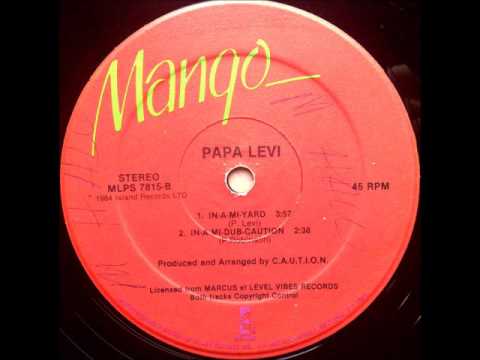 Papa Levi - In-A-Mi-Yard + Dub - 12" Mango 1984 - DIGITAL RUB-A-DUB 80'S DANCEHALL
