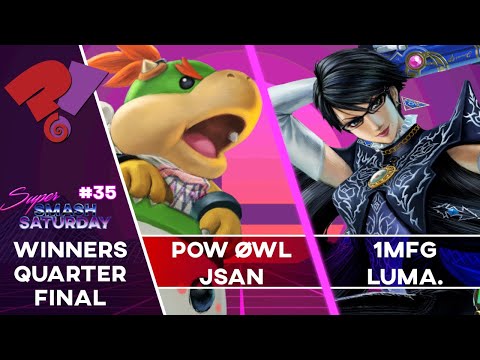 Super Smash Saturday #35 - POW | ØWL | Jsanta vs. 1MFG | Luma. / Winners Quarter-Final