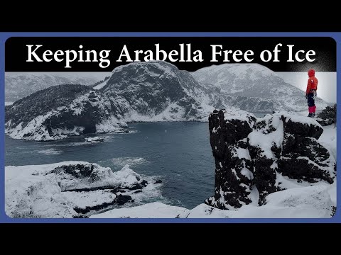 Ice Climbing Above the Ocean in Newfoundland | Living Aboard in a Frozen Harbor
