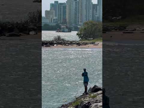 Praia e mar. Bem vindo a Navegantes SC. #praia #mar #verão #summer #navegantessc