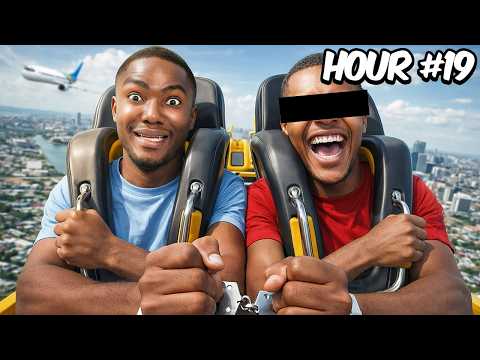 I Spent 24Hours with a Random Fan -- He is Crazy!!!!!