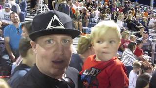 LITTLE KID TRAMPLED BY CROWD AT FOOTBALL GAME | DYCHES FAM