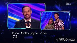 Melody Thornton and Alexander Demetriou skating in Dancing on Ice (27/1/19)