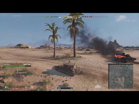 World of Tanks Console El Alamein 8K CombDamage Manticore