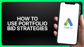 How To Use Portfolio Bid Strategies In Google Ads ! Tutorial