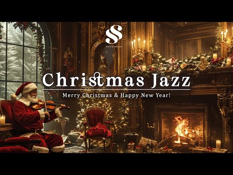 Christmas Violin 🎄 Vintage, Elegant & Relaxing | Classic Instrumental Jazz with Piano & Violin