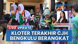 Pemprov Bengkulu Lepas Kloter Terakhir, 369 Jemaah Calon Haji Bengkulu Terbang ke Madinah
