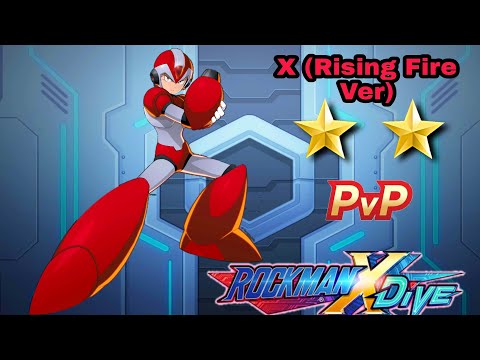 X Rising Fire ver. 2* Character Showcase - Megaman X Dive