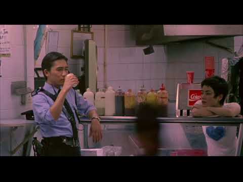 Chungking Express - drinking coffee