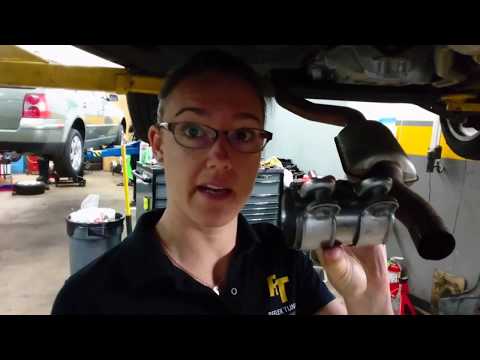 Audi and Volkswagen Exhaust Sleeve Clamp Failure and Replacement
