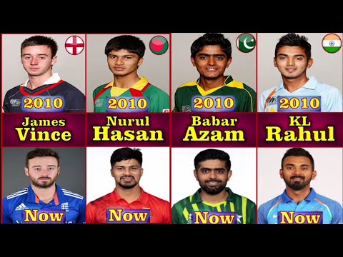 2010 Under 19 World Cup Players || Then and Now || All Teams ||