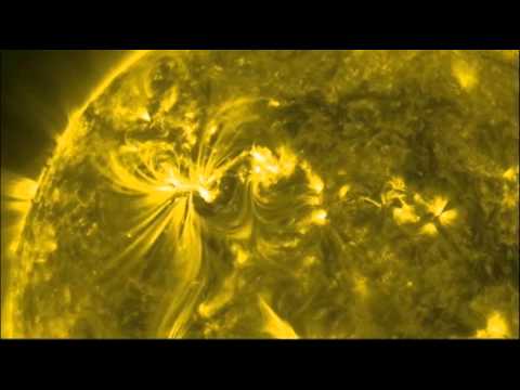 Raw Video: Solar Flare Heads Toward Earth