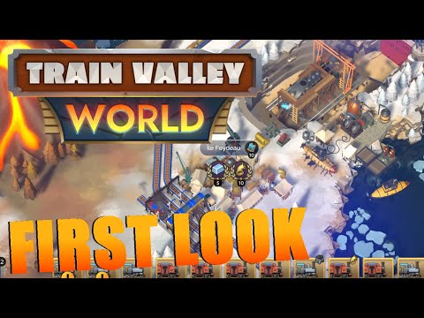 Gameplay de Train Valley World