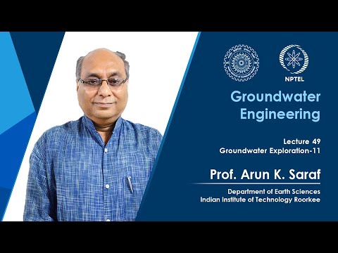 Lecture 62 Artificial Recharge Techniques and Designs