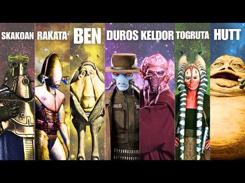 Every Obscure Alien Species in Star Wars EXPLAINED from A to Z