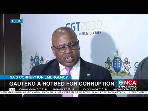 SA Corruption Emergency Gauteng a hotbed for corruption