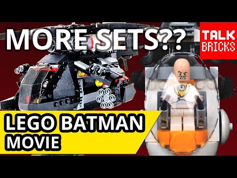 LEGO Batman Movie Future Set Breakdown! More Sets Coming?? Harley's Truck! Egghead Mech! Bat Kayak!