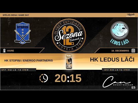 2022 12 16 Stopiņi/|Energo Partneris - Ledus Lāči