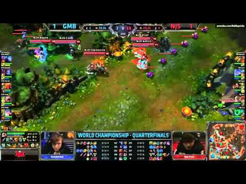 Gambit vs NaJin Black Sword Game 3 (S3 World Championship Quarterfinals)