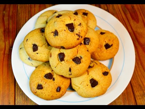 Galletas de mantequilla FÁCIL con chocolate COOKIES choco chips