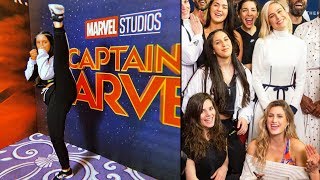 Getting Fit with Captain Marvel aka BRIE LARSON! 😱💪⚡