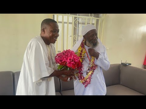 SAGURU MARAJI VISITS CHIEF SUNDAY IGBOHO 