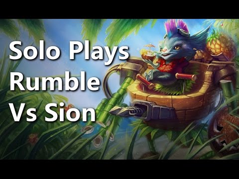 Rumble Vs Sion Top Lane Commentary