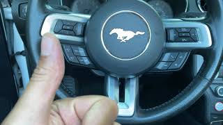 Ford Mustang - How To Open Trunk