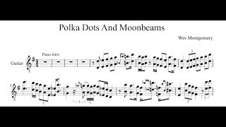 Polka Dots And Moonbeams- Wes Montgomery Transcription