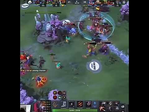 BZM double RAMPAGE!! Team Spirit vs OG - DreamLeague S19 #Dota2 #OG #TeamSpirit #Shorts