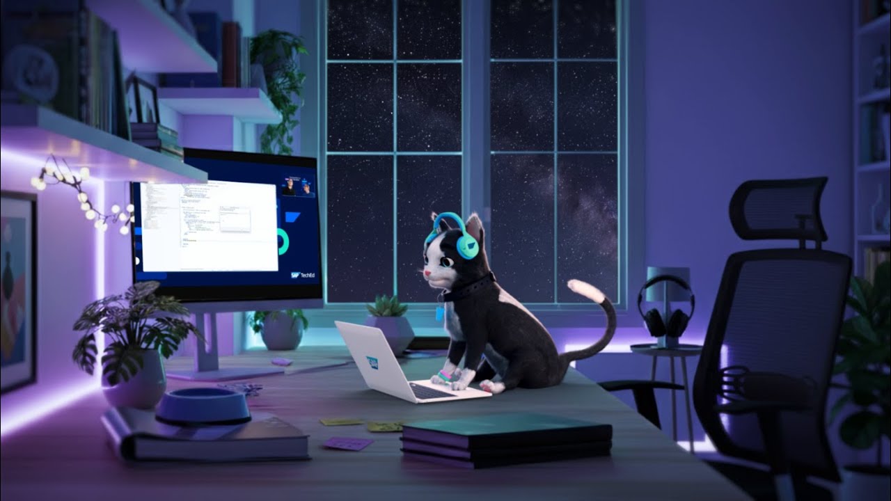 The Purr-fect Productivity Hack: Lo-Fi Beats and Kasimir the Cat at SAP TechEd