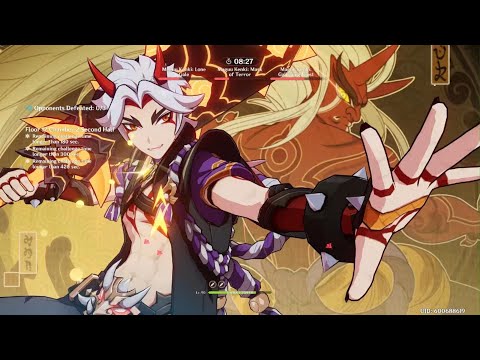 Spiral Abyss 2.3 Floor 12 Feat. Arataki itto