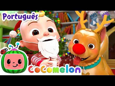 Capa de JJ é o Papai Noel! | Cocomelon em Português | Músicas Infantis e Desenhos Animados para Crianças