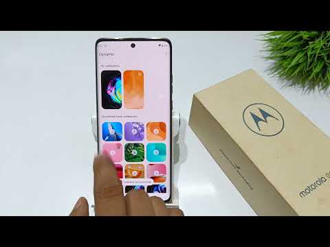 how to change wallpaper in moto edge 30 | set custom wallpaper in motorola edge 30 ultra , fusion