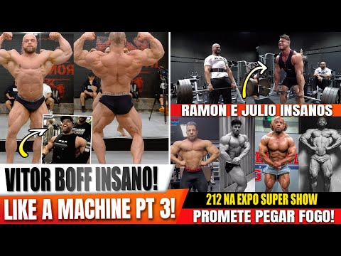 VITOR BOFF LIKE A MACHINE PT 3 ! RAMON E BALESTRIN EM TREINO INSANO! A BRIGA PELA 212 NA EXPO!