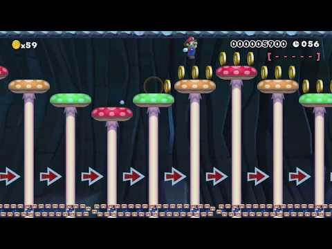 スピードラン♪ 70s speed run easy by メロディアイ3 - Super Mario Maker - No Commentary 1br