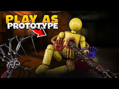 AGAIN PLAYING AS PROTOTYPE IN POPPY PLAYTIME! 😱
