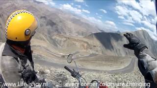 preview picture of video 'Himalaya road trip part 6 Lamayuru monastery and world's most beautiful road on Enfield motorbikes'