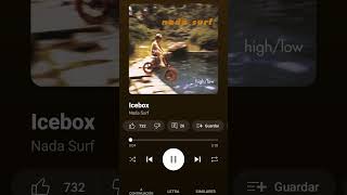 NADA SURF Icebox #channelrock #listenmyshorts #susbcribetomychannel #followme #shortsrock #music