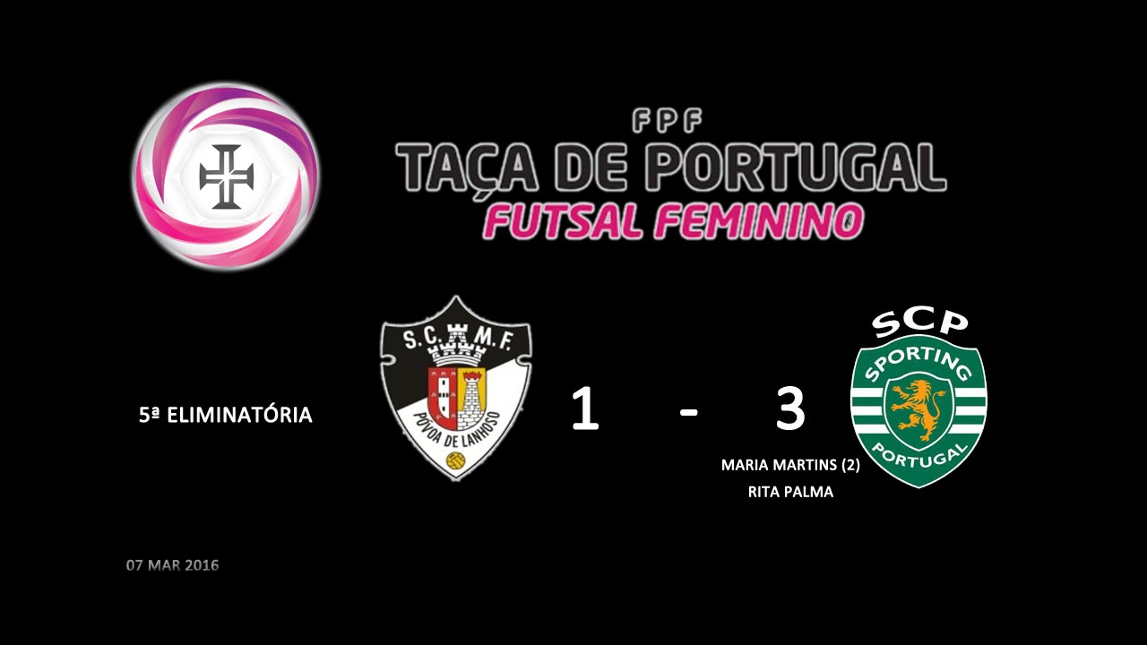 Maria da Fonte (1) x SCP (3) | TaçaPortugal | 5ªEliminatória | SénFem