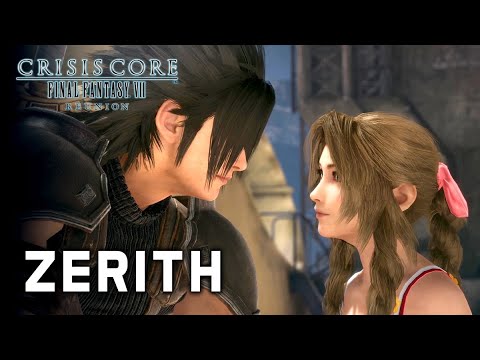 Zack & Aerith Romance (All Zerith Scenes) ★ Crisis Core: Final Fantasy 7 Reunion 【PC / 4K】