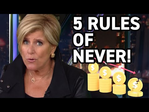 STOP! Suze Orman Says NEVER Do These 5 Things With Your Money!
