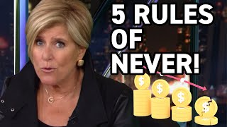 STOP! Suze Orman Says NEVER Do These 5 Things With Your Money!