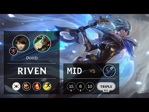 Riven Mid vs Lissandra - KR Grandmaster Patch 9.7