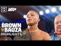 FIGHT HIGHLIGHTS KEVIN HAYLER BROWN VS JOHN BAUZA