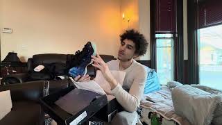 Galaxy foam unboxing and on feet￼