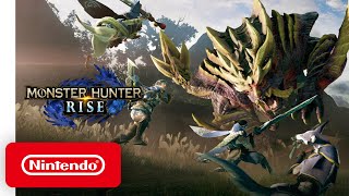 Игра Monster Hunter Rise (Nintendo Switch, русская версия) Б/У