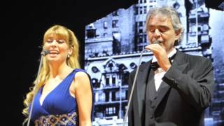Andrea Bocelli Praha O2 Arena 28.11.2015 Cheek To Cheek